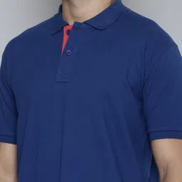 Mast & Harbour Men Polo Collar T-shirt image 4