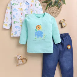 Toonyport Boys Printed T-shirt and Shirt with Trousers-picture-52