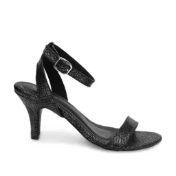 Tao Paris Flo Black Ankle Strap Stilettos image 2