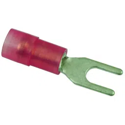 MULTICOMP PRO Spade Crimp Terminals TERMINAL, SPADE/FORK, #4, CRIMP, RED, MC29596 (Pack of 100)-picture-19