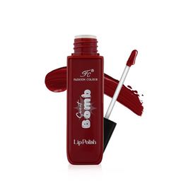Fashion Colour Sweet Bomb Long Lasting Matte Liquid Lipstick - 4 ml - Vivid Red - 12-picture-45