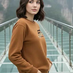 Moda Rapido Women Printed Sweatshirt image 4