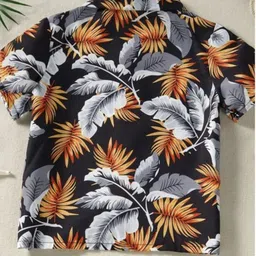 HARPITA Infants Boys Printed Short Sleeves Shirt With Shorts image 4