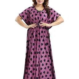 Gutthi Women Black Nightdress image 5