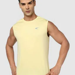 Performax Sleeveless Brand Logo Round Neck Knits T-Shirt-image-27