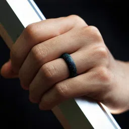 Moneekar Jewels Unisex Silicone Finger Ring image 2