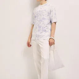 THE BEAR HOUSE Men Tie and Dye Dyed Oversized T-shirt image 3