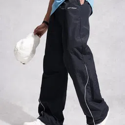 WROGN Men Oversized Fit Track Pants-picture-14