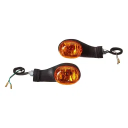 Uno Minda TD-5022AL Amber Lens Blinker Lamp Assembly for Hero CD-100 Rear LH-picture-19