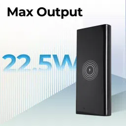 Zebronics Power Bank 10000 mAh Li-Polymer 22.5 W Black, ZEB-MW55 image 4