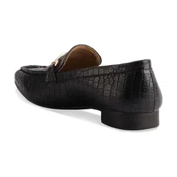 Eridani Women's Jessy Black Loafers image 5