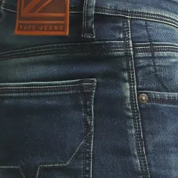 Pepe Jeans Dark Indigo Blue Skinny Jeans image 5