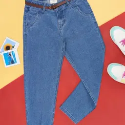 Pantaloons Junior Blue Regular Fit Jeans-picture-17