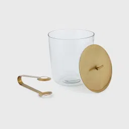 Fabindia Vivaram Gold Glassware Bar Accessories Sets - Set of 2 image 5