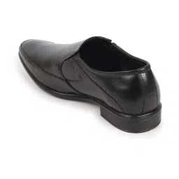 Fausto Men's Black Formal Loafers image 5