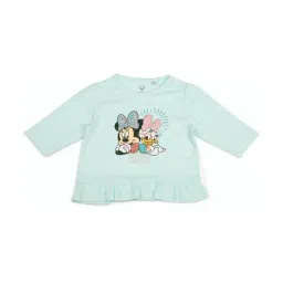 allen solly junior Allen Solly Kids Blue Cotton Graphic Print T Shirt-picture-13