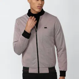 Van Heusen Sport Pink Regular Fit Bomber Jacket-picture-25