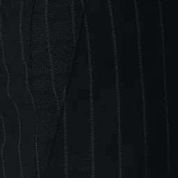 Peter England Black Slim Fit Striped Two Piece Suit image 5