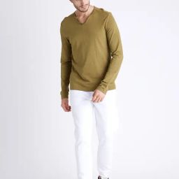 celio celio* White Regular Fit Joggers-picture-17