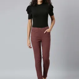 Go Colors! Brown Printed Jeggings image 5