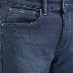 Arrow Sport Blue Cotton Slim Fit Jeans image 5