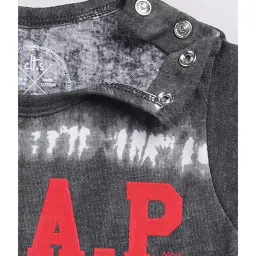 Clt.s Kids Black Tie-Dye T-Shirt with Shorts image 5