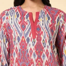 Marigold Lane Rust Printed Tunic image 5