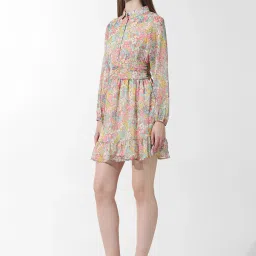 Only Multicolor Floral Print A Line Dress image 5