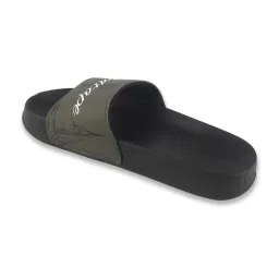 Red Tape Women's Black Slides image 5