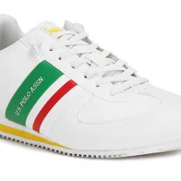 U.S. Polo Assn. Men's Retro Nemsy Off White Casual Sneakers image 5