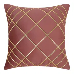 HOSTA HOMES Black Polyester Cushion Covers - Set of 2 image 5