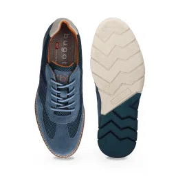 Bugatti Men's Simone Comfort Blue Casual Sneakers image 5