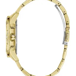 GUESS Majesty Women Gold Round Dial Analog Watch - GW0771L2 image 3