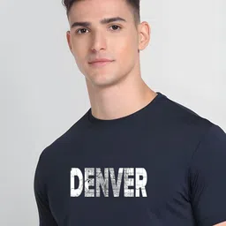 SZN Men Typography Printed Round Neck Cotton T-shirt image 5