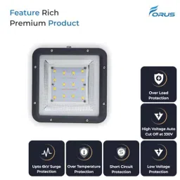 FORUS 50 W 3000 K Warm White Led Flood Light IP67 image 3