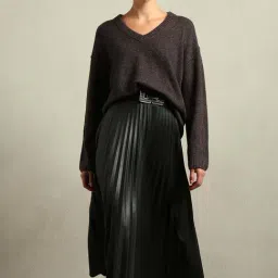 Vero Moda Brown Regular Fit Sweater image 4