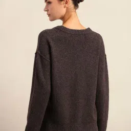 Vero Moda Brown Regular Fit Sweater image 2