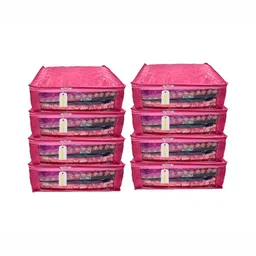 Ajabh Pink Set of 6 Regular Drawer Organiser Organisers-picture-36