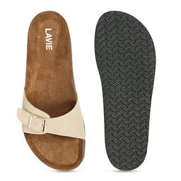 Lavie Women Round Toe Open Toe Flats with Buckles image 4