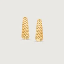 Mia by Tanishq 14k (585) Yellow Gold Earrings for Women image 3