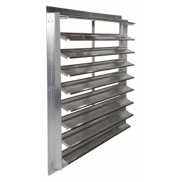 DAYTON Single Panel, 42 inch Backdraft Damper Aluminum, 2FTX7-image-31