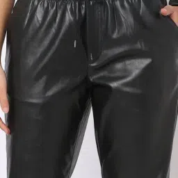 GAP Black Solid Joggers image 5