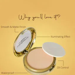 Coloressence Glitterati Compact Powder - 10gm - Natural - GMP-05 image 2