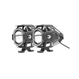 Allextreme U7 Led Bike Driving Drl Fog Light Spotlight, High/Low Beam, Flashing-With Blue Angel Eyes Light Ring (Pack Of 2)-picture-47