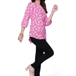 HEMANG FASHION Floral Embroidered Top-image-55