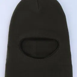 Pine Kids Solid Color Monkey Cap Olive Green Blue - Diameter 20 cm image 2