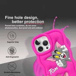 CASE CREATION Cartoon Characters Printed iPhone 13 Pro Bumper Case Mobile Accessories image 5