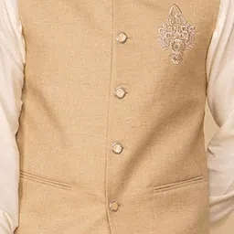 Neumen Mandarin Collar Nehru Jacket image 4
