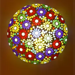 SOMIL Printed Glass Cylinder Ceiling Lamps-picture-28