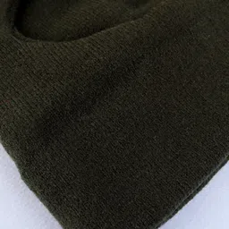 Pine Kids Solid Color Monkey Cap Olive Green Blue - Diameter 20 cm image 4